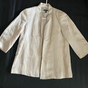 Eileen Fisher Cream Women's Blazer
